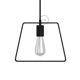  Metal Duedì base suspended lampshade | Modern look | E26 socket
