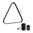 Metal Duedì Apex pendant lamp shade | Metal socket cover and E26 socket