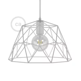   Dome XL Naked Cage metal lampshade | Industrial style | E26 socket