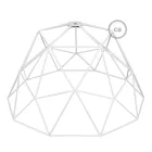Dome XL Naked Cage metal lampshade | Industrial style | E26 socket