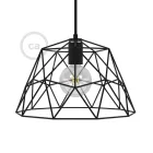 Dome XL Naked Cage metal lampshade | Industrial style | E26 socket