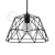 Dome XL Naked Cage metal lampshade | Industrial style | E26 socket