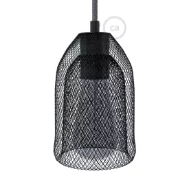   Ghostbell wire mesh pendant lampshade | Socket cover | Industrial style