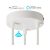  SMART cylindrical metal 3-hole ceiling rose kit - compatible with virtual assistants