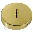 Cylindrical metal ceiling rosette set