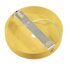 Cylindrical metal ceiling rosette set