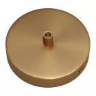 Cylindrical metal ceiling rosette set