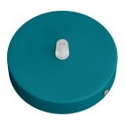 Cylindrical metal ceiling rosette set