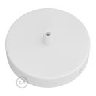 Cylindrical metal ceiling rosette set