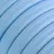 Electric cable for chain lighting, covered with rayon fabric, baby blue CM17