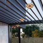 Electric cable for string lights, linen fabric cover, brown CN04 - UV resistant