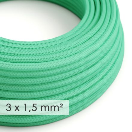 Large cross-section electrical cable 3X1.50 Circle - Opal Rh69 covered with artificial silk