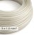 Large cross-section electrical cable 3x1.50 round - rayon sheath, ivory RM00