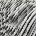 Extra low voltage power cable, coated with silk-effect material Vertigo Slate White ERM37
