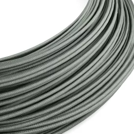   Extra low voltage power cable, coated with silk-effect material, gray RM03