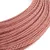 Extra low voltage power cable, coated with silk-effect material, ZigZag white and red RZ09