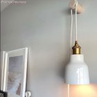 Cotton and linen straw Vertigo textile cable - The original Creative-Cables - ERD20 round 2x0.75 mm / 3x0.75 mm