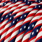  Shiny Washington Vertigo textile cable - The original creative cables - ERM45 round 2x0.75mm / 3x0.75mm