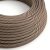 Shiny sand and dark brown Vertigo textile cable - The original creative cables - ERM51 round 2x0.75mm / 3x0.75mm