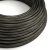 Glossy black and gray optical Vertigo textile cable – The original Creative-Cables – ERM67 round 2x0.75 mm / 3x0.75 mm