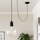  Glossy Rainbow Vertigo textile cable - The original creative cables - ERM68 round 2x0.75mm / 3x0.75mm