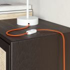 Orange flame flat textile wire for lighting - PM15