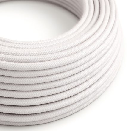 Cotton light pink textile cable – The original Creative-Cables – RC16 round 2x0.75 mm / 3x0.75 mm