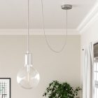 Cotton light pink textile cable – The original Creative-Cables – RC16 round 2x0.75 mm / 3x0.75 mm