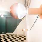 Cotton cerulean textile cable – The original Creative-Cables – RC21 round 2x0.75 mm / 3x0.75 mm