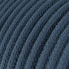 Cotton stone gray textile cable – The original Creative-Cables – RC30 round 2x0.75 mm / 3x0.75 mm