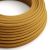 Cotton honey gold textile cable - The original Creative-Cables - RC31 round 2x0.75 mm / 3x0.75 mm