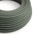 Cotton, sage green textile cable – The original Creative-Cables – RC63 round 2x0.75 mm / 3x0.75 mm