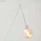 Steward Blue and Beige Stripe Textile Cable - The original Creative-Cables - RD55 round 2x0.75 mm / 3x0.75 mm