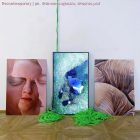 Bright fluorescent green textile cable – The original Creative-Cables – RF06 round 2x0.75 mm / 3x0.75 mm