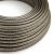 Shiny gray glitter textile cable – The original Creative-Cables – RL03 round 2x0.75 mm / 3x0.75 mm
