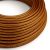 Shiny copper sparkling textile cable - The original Creative-Cables - RL22 round 2x0.75 mm / 3x0.75 mm