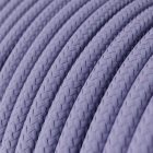Shiny lavender textile cable - The original Creative-Cables - RM07 round 2x0.75 mm / 3x0.75 mm