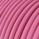 Bright pink fuchsia textile cable – The original Creative-Cables – RM08 round 2x0.75 mm / 3x0.75 mm