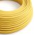  Bright corn yellow textile cable - The original creative cables - RM10 round 2x0.75mm / 3x0.75mm