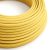 Bright corn yellow textile cable – The original Creative-Cables – RM10 round 2x0.75 mm / 3x0.75 mm