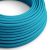Bright cyan textile cable – The original Creative-Cables – RM11 round 2x0.75 mm / 3x0.75 mm