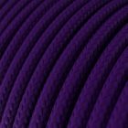Shiny Imperial Purple textile cable – The original Creative-Cables – RM14 round 2x0.75 mm / 3x0.75 mm
