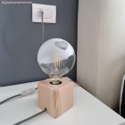 Glossy dark gray textile cable – The original Creative-Cables – RM26 round 2x0.75 mm / 3x0.75 mm