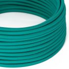 Bright turquoise textile cable – The original Creative-Cables – RM71 round 2x0.75 mm / 3x0.75 mm