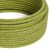 Jute green straw fabric cable - The original Creative-Cables - RN23 round 2x0.75 mm / 3x0.75 mm