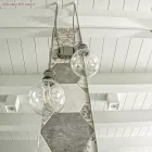 Black Onyx Tweed Glitter ZigZag textile cable - The original Creative-Cables - RS81 round 2x0.75 mm / 3x0.75 mm