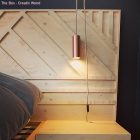 Rust Tweed Glitter ZigZag textile cable - The original Creative-Cables - RS82 round 2x0.75 mm / 3x0.75 mm