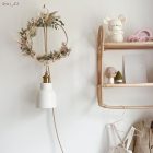 Rust Tweed Glitter ZigZag textile cable - The original Creative-Cables - RS82 round 2x0.75 mm / 3x0.75 mm