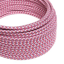   Bright pink Pixel Palette textile cable – The original Creative-Cables – RX00 round 2x0.75 mm / 3x0.75 mm
