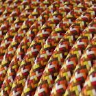 Bright orange Pixel Palette textile cable – The original Creative-Cables – RX01 round 2x0.75 mm / 3x0.75 mm